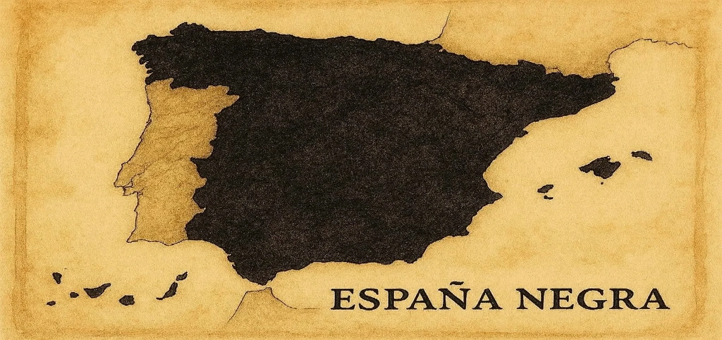 Mapa d'Espanya Negra