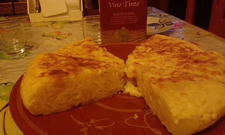 Truita de patates amb ceba